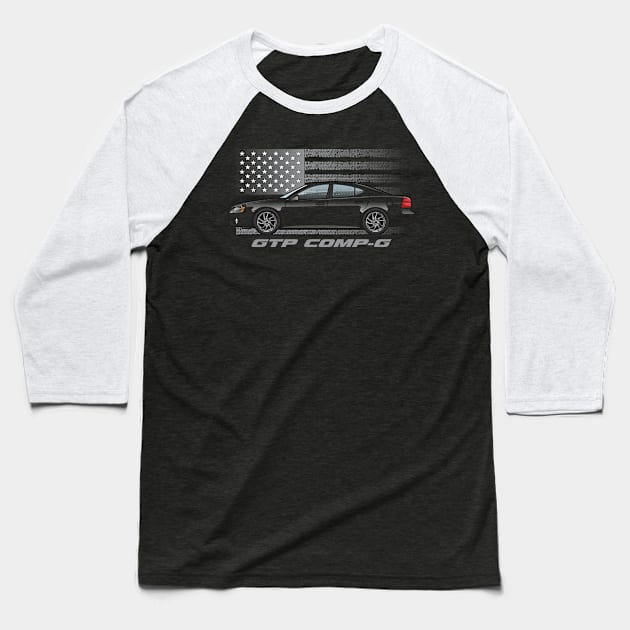 GTP Multicolor 1 Baseball T-Shirt by JRCustoms44